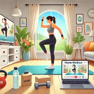 تمارين رياضية للمبتدئين في المنزل